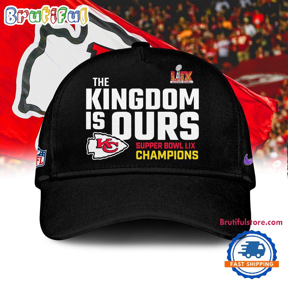 Kansas City Chiefs Super Bowl LIX Champions 5 Cups New Cap Hats