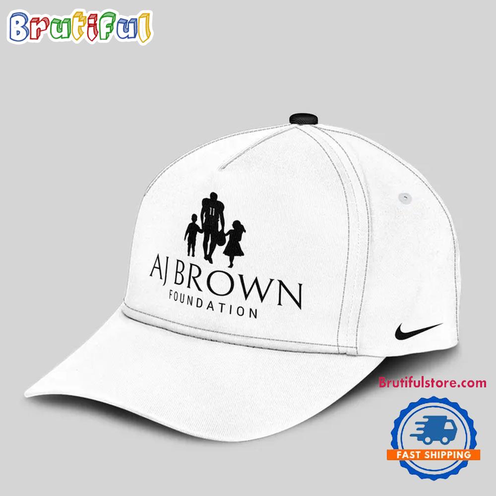 Philadelphia Eagles AJ Brown Foundation Super Bowl LIX 2025 Champions Cap Hats
