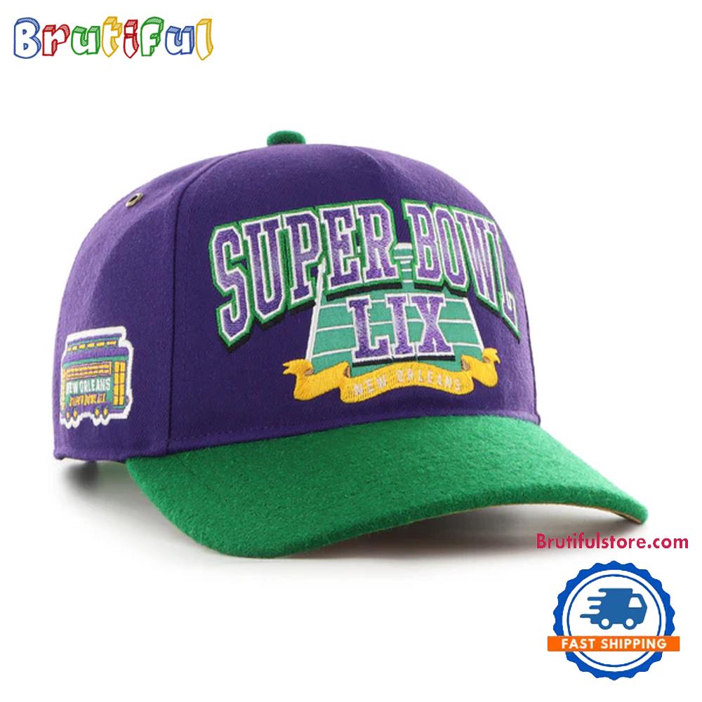 Super Bowl LIX 2025 New Orleans New Design Cap Hats