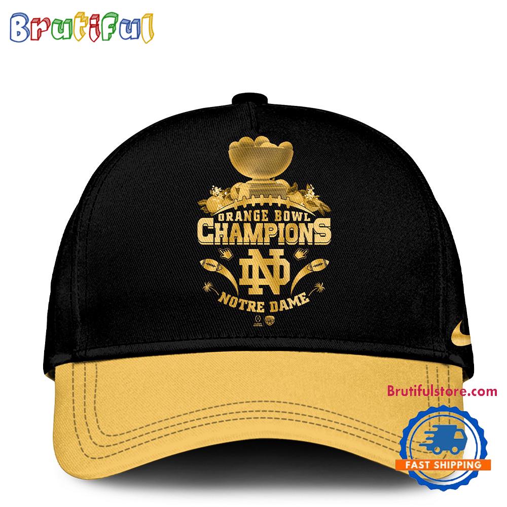 Notre Dame Fighting Irish NCAA Orange Bowl Champions Limited Edition Cap Hats