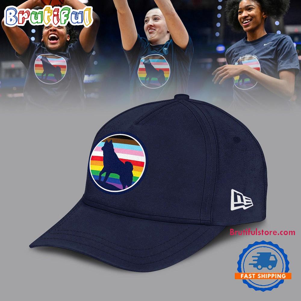 UConn Huskies Basketball Connecticut Huskies Pride Rainbow Cap Hats