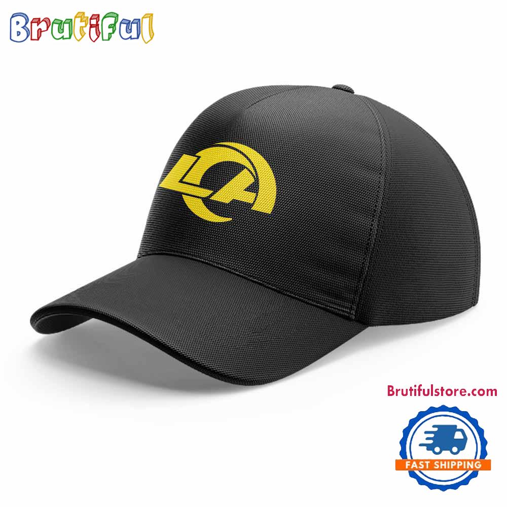 Los Angeles Rams LAFD Limited Edition Black Cap