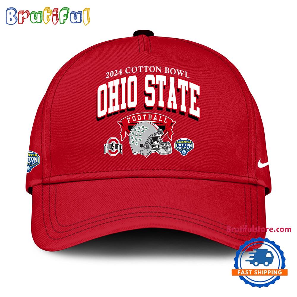 Ohio State Football Cotton Bowl Champions 2025 Red Cap