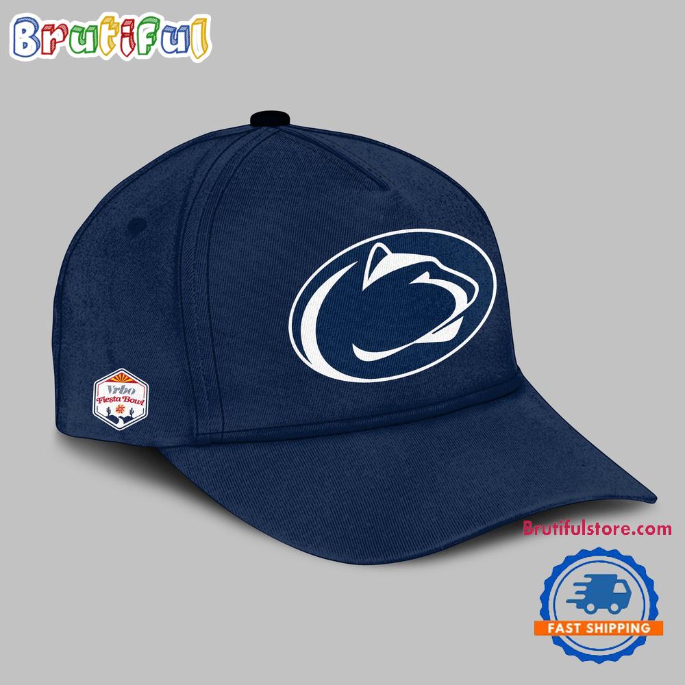Penn State Nittany Lions FIESTA BOWL CHAMPIONS 2025 New Design Navy Cap Hats