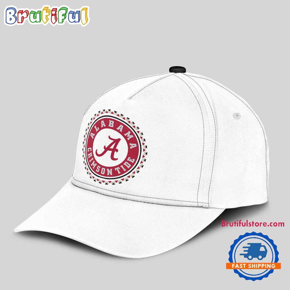Alabama Crimson Tide Football Native American Heritage White Cap