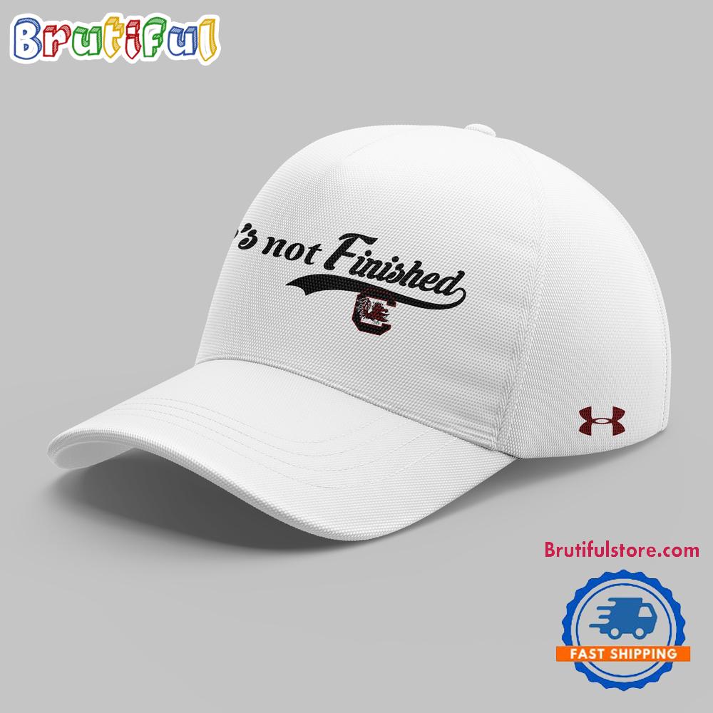 South Carolina Gamecocks Jobs not Finished Limited Edition White Cap