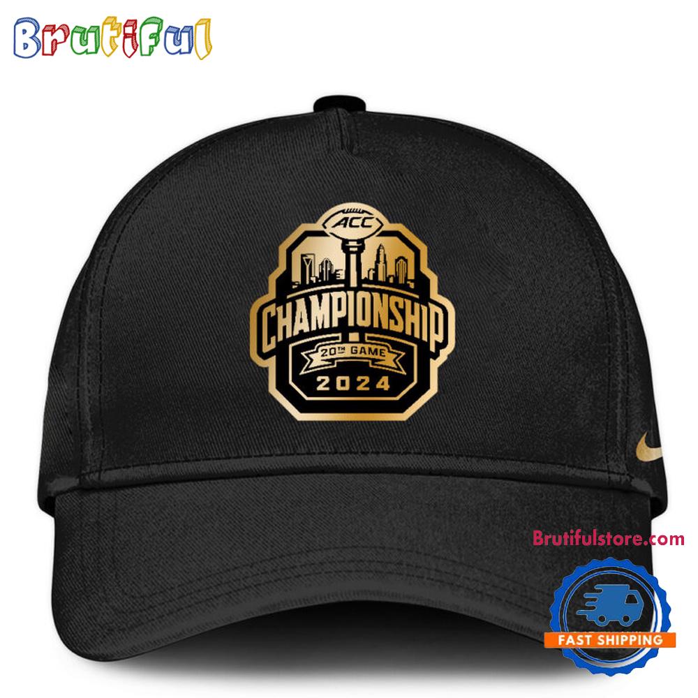Clemson Football 2024 ACC Conference Champions Gold Cap Hats
