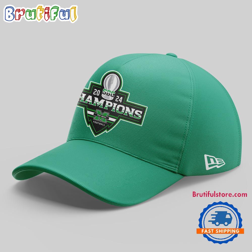 Marshall Thundering Herd Football 2024 Sun Belt Football Conference Champions Cap