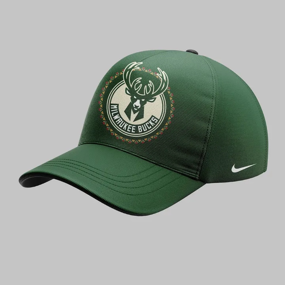 Milwaukee Bucks 2024 America Native New Design Cap