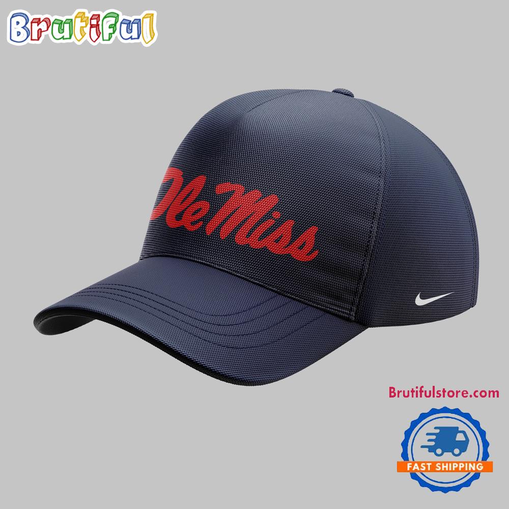 Ole Miss Rebels 2024 Egg Bowl Back To Back Champions Limited Edition Navy Cap