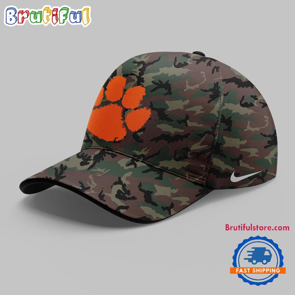 Clemson Tigers Football Special 2024 Veterans Military Appreciation Cap