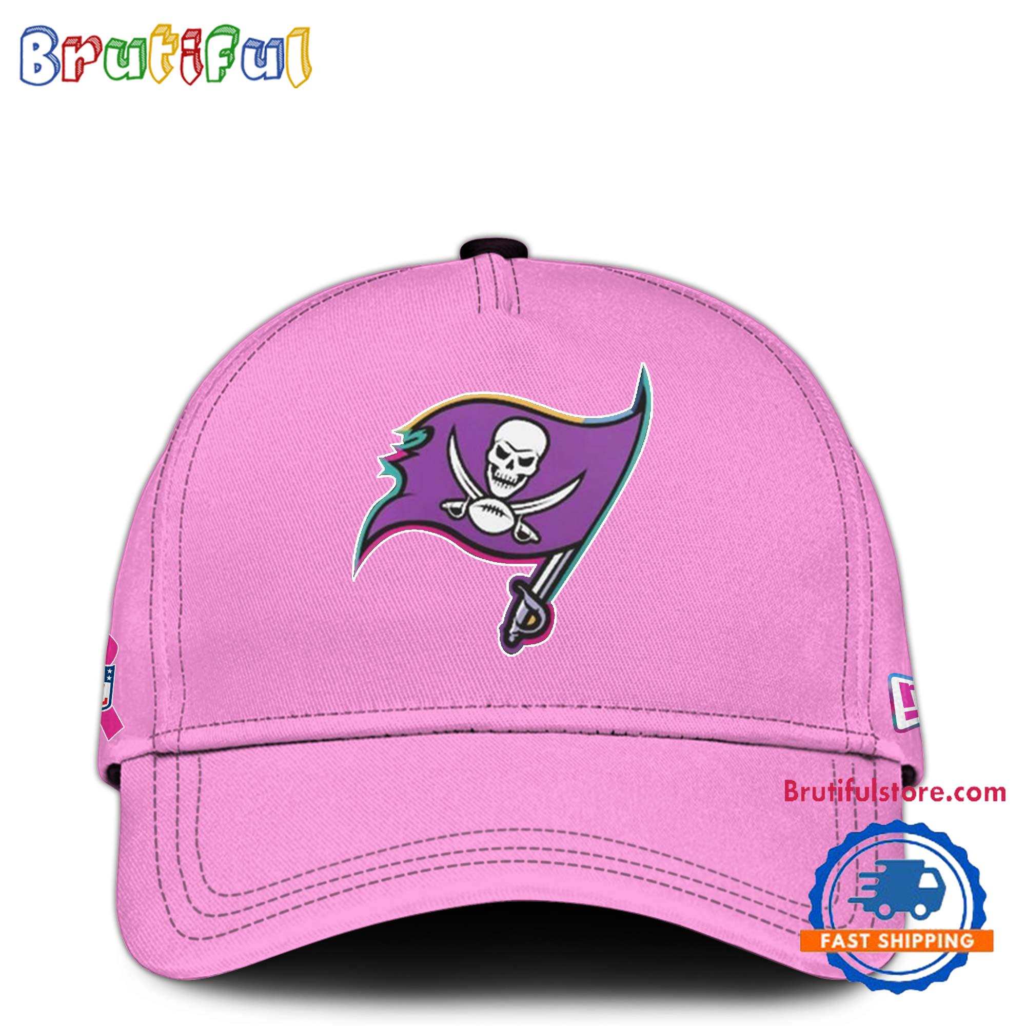 NFL Tampa Bay Buccaneers Crucial Catch Pink Breast Cancer Awareness Limited Edition Cap