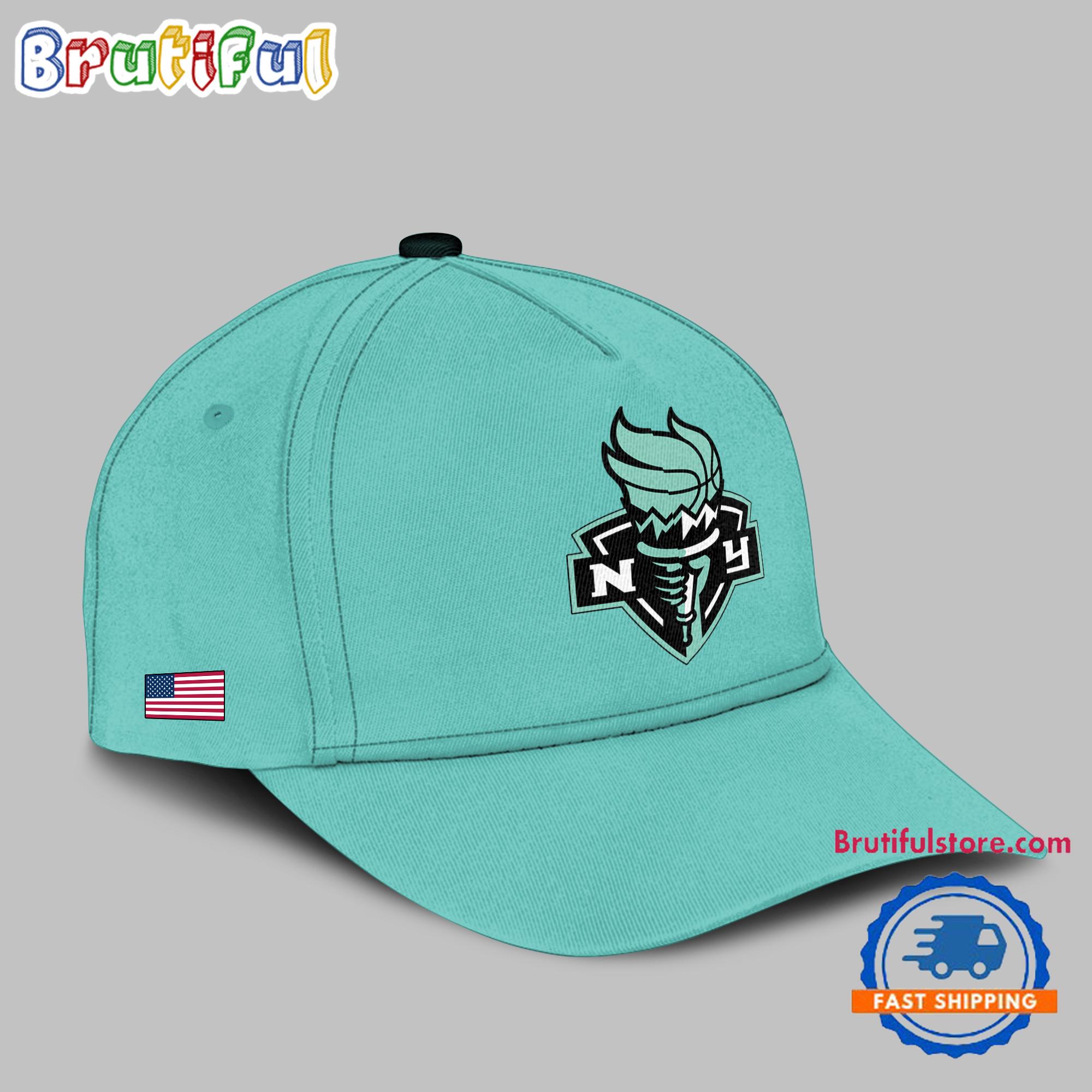New York Liberty Basketball 2024 Special Her Time To Play Cap Hats