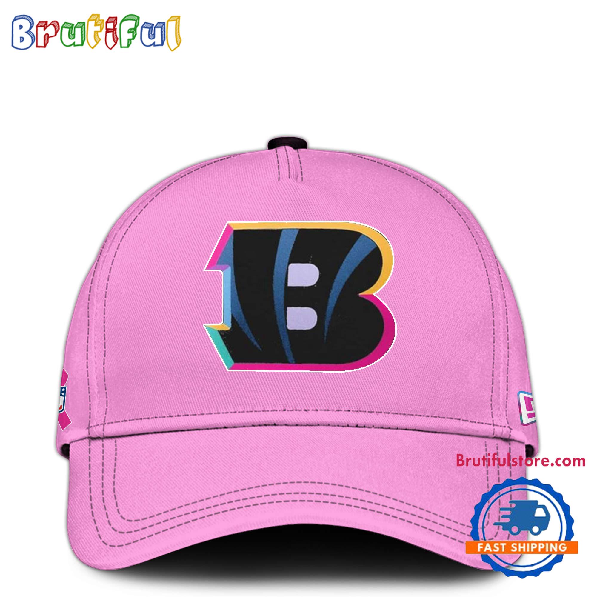 NFL Cincinnati Bengals Crucial Catch Pink Breast Cancer Awareness Limited Edition Cap