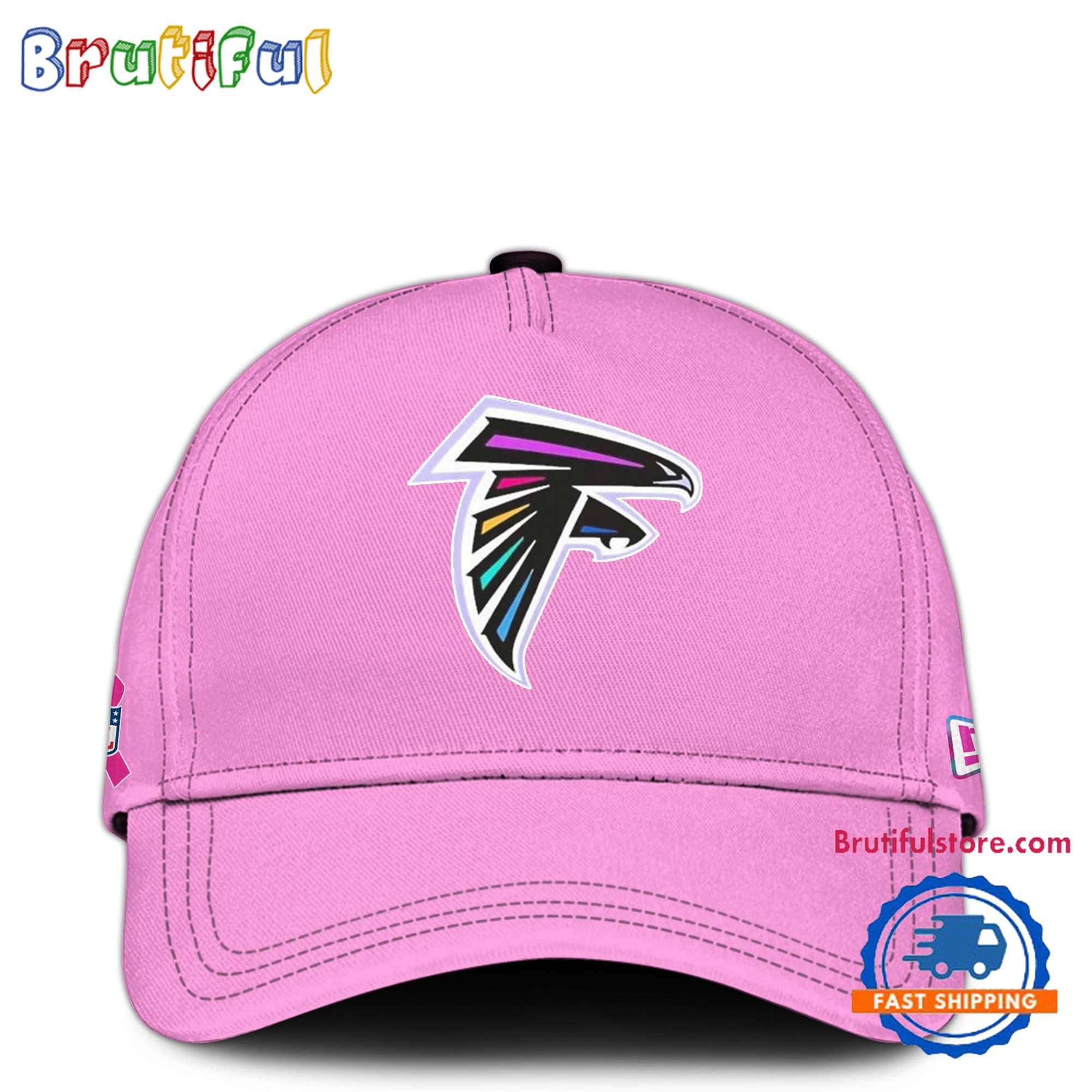 NFL Atlanta Falcons Crucial Catch Pink Breast Cancer Awareness Limited Edition Cap