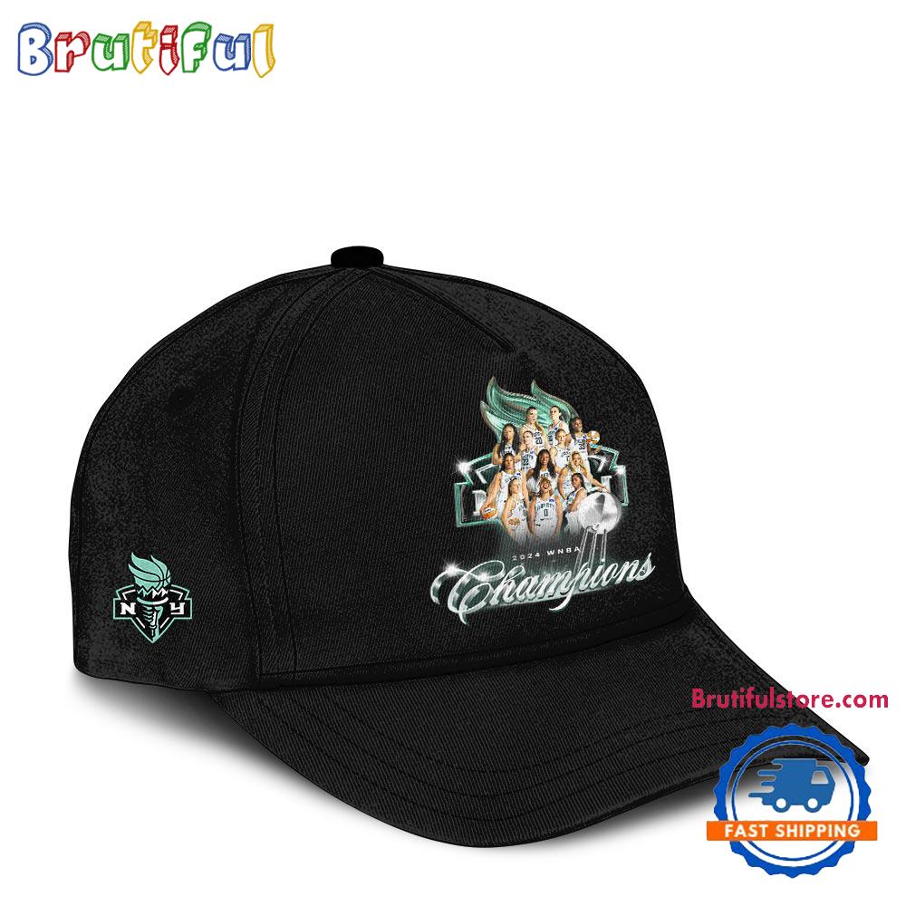 New York Liberty Basketball 2024 WNBA Champions Finals Cap