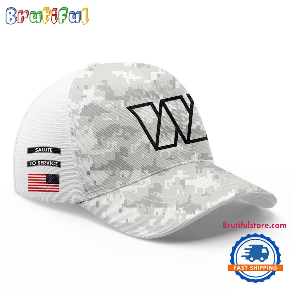 Washington Commanders Arctic Camo Salute to Service Club Cap