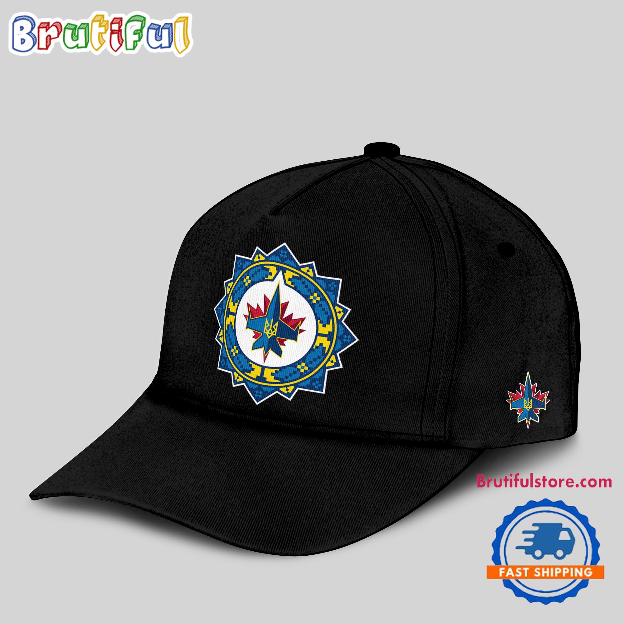 Winnipeg Jets Ukrainian Heritage Night Black Cap