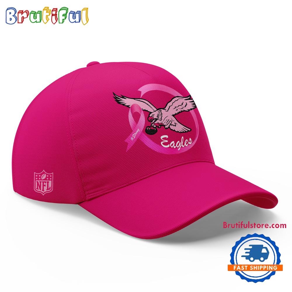 Philadelphia Eagles Limited Edition Eagles In October We Wear Pink Baseball Cap