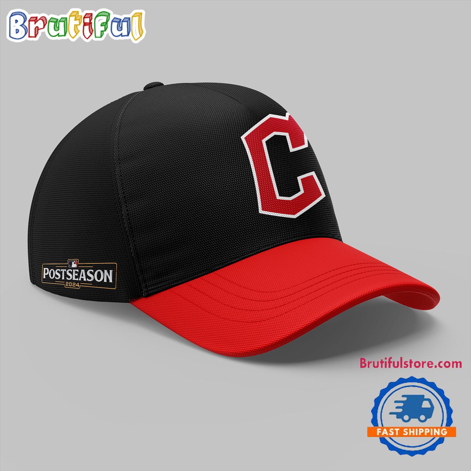 Cleveland Guardians October Ready Postseason 2024 Baseball Cap