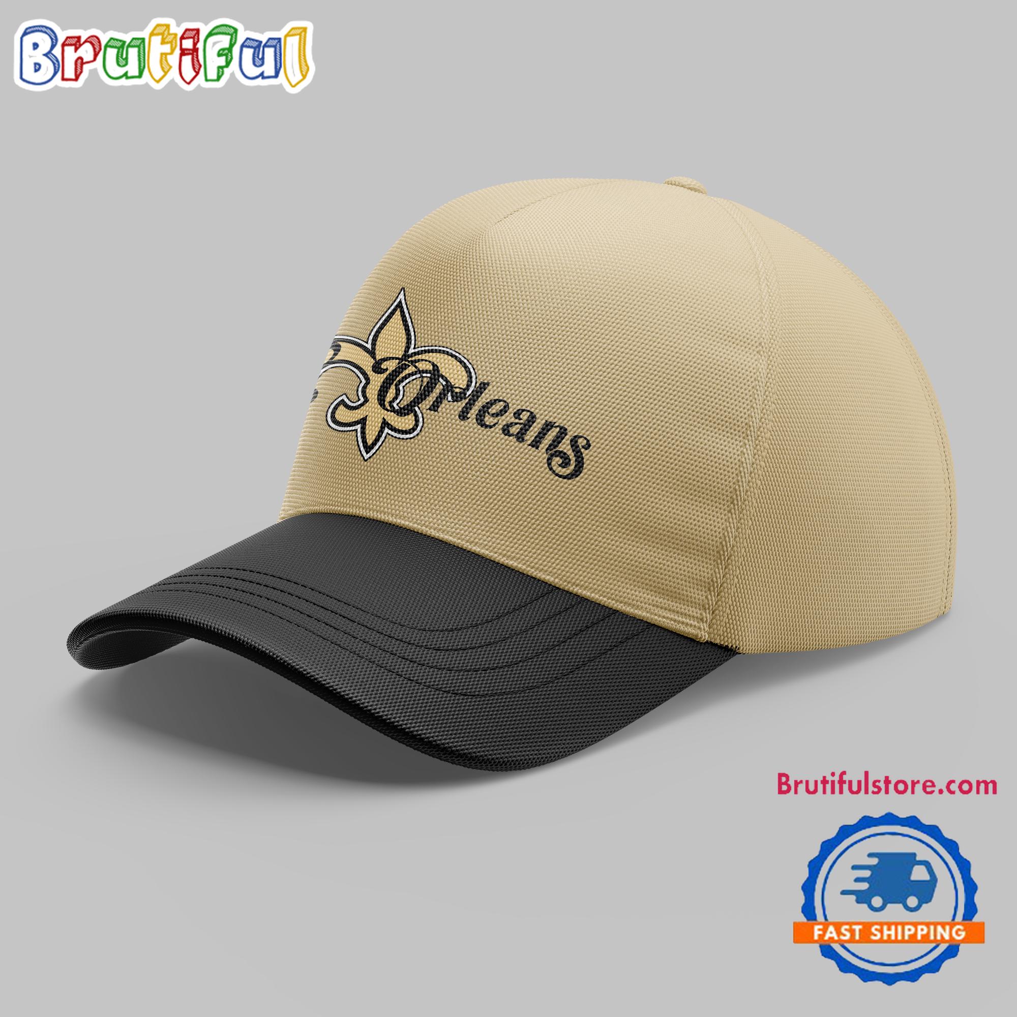 New Orleans Saints  Black Myth Baseball Cap