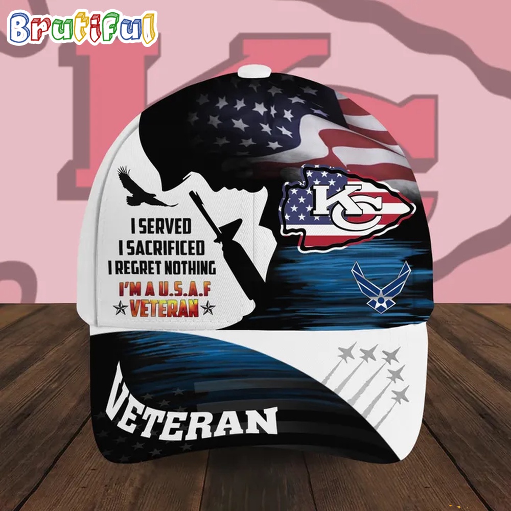 NFL San Francisco 49ers Special American Flag US Air Force Veteran Baseball Cap