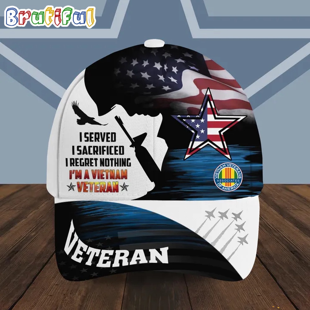 NFL Dallas Cowboys Special American Flag Vietnam Veteran Baseball Cap