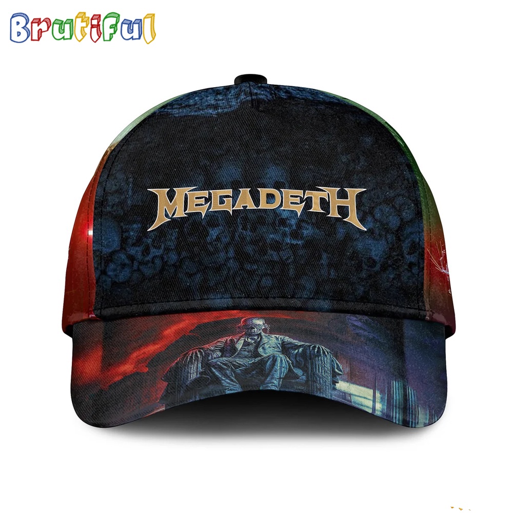 Megadeth Music Band Graphics Design Baseball Cap