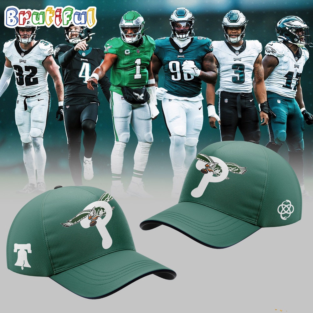 NFL Philadelphia Eagles Football Team Logo 2024 Print Cap