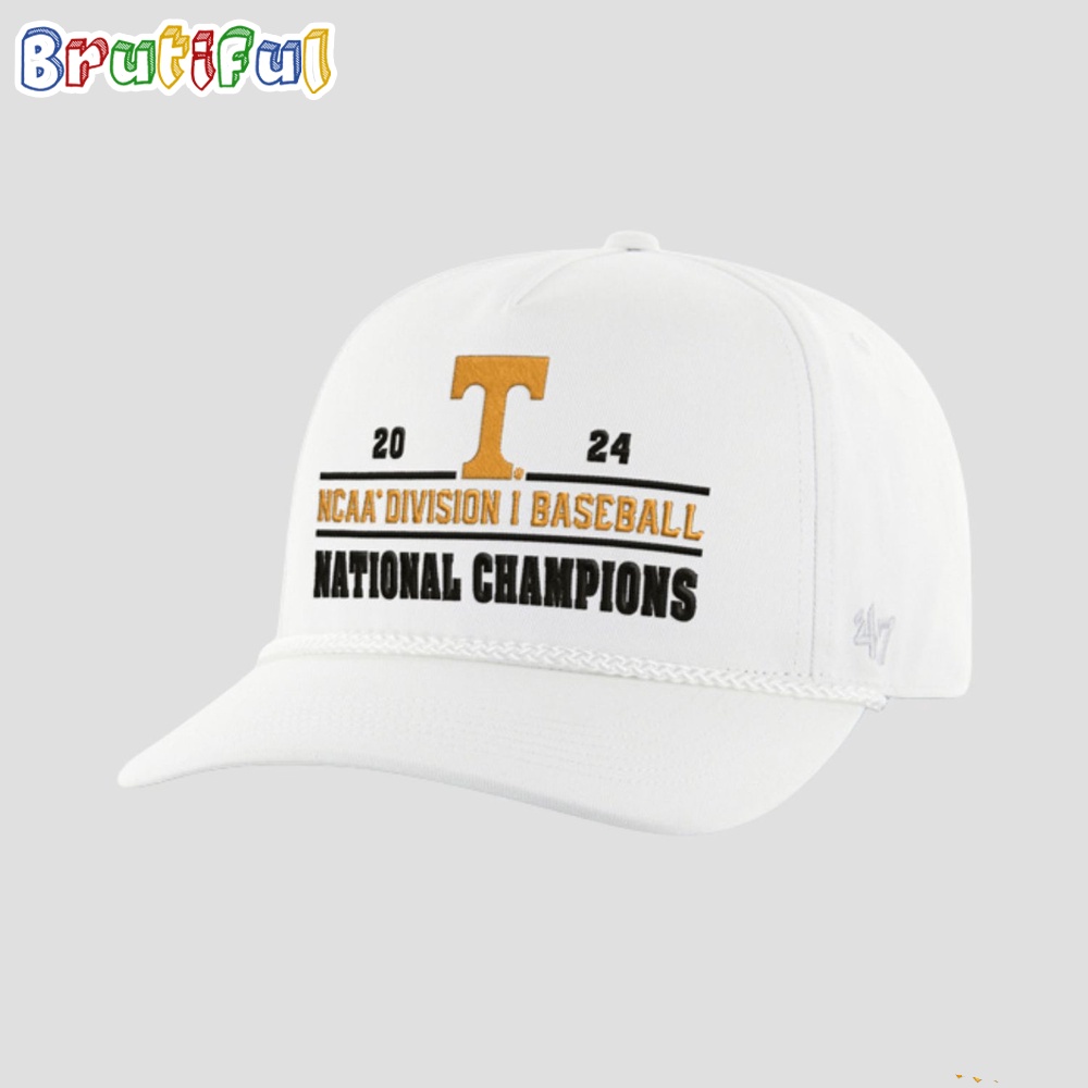 Tennessee Volunteers 2024 NCAA Mens Baseball College World Series Champions Division I Cap