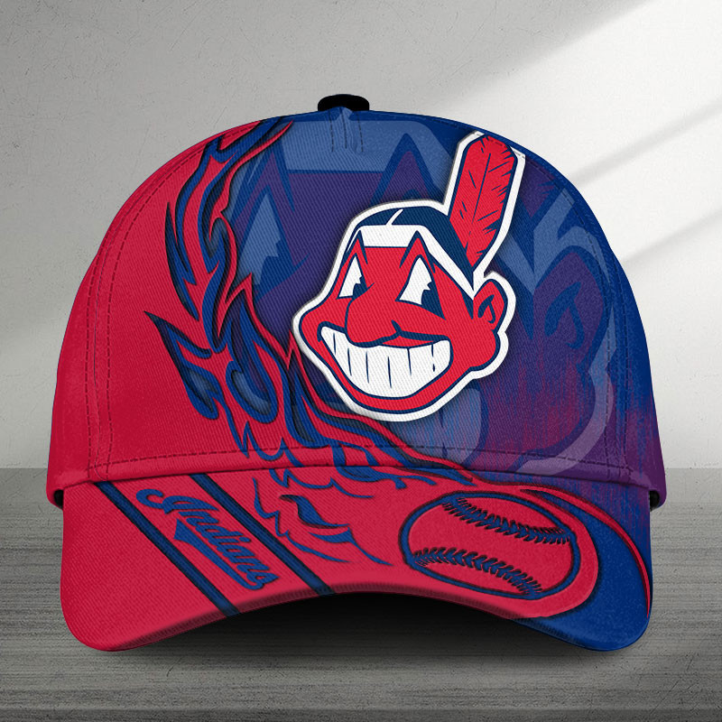MLB Cleveland Indians Personalized Cap Custom Name For Fan