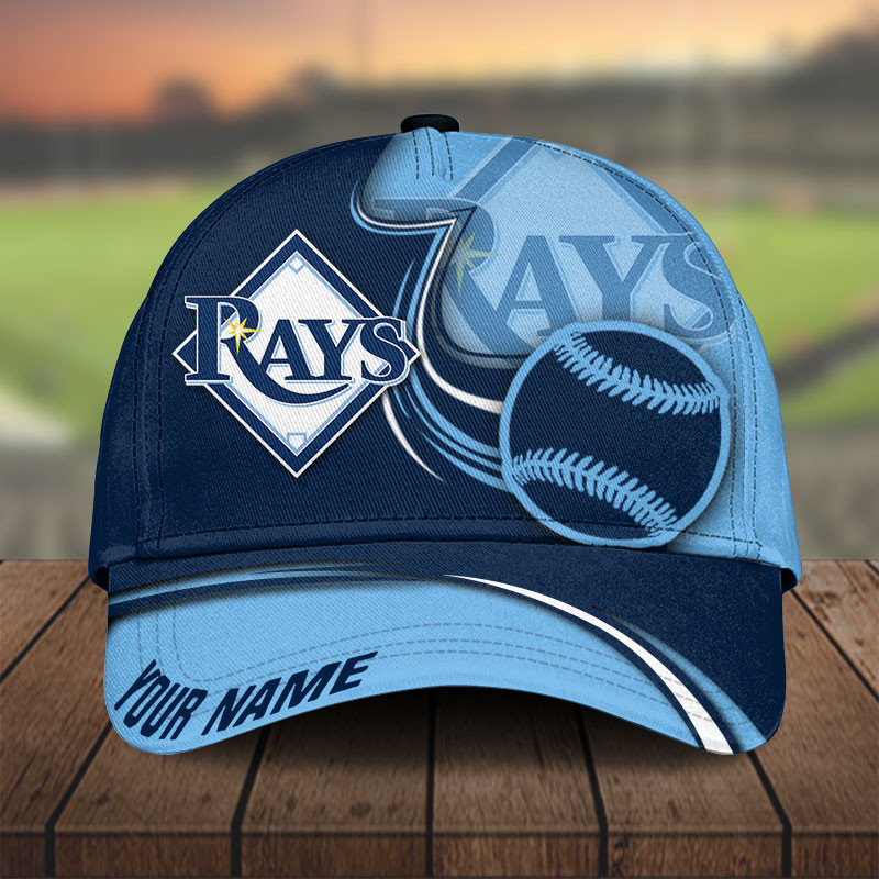 MLB Tampa Bay Rays Personalized Cap Custom Name For Fan