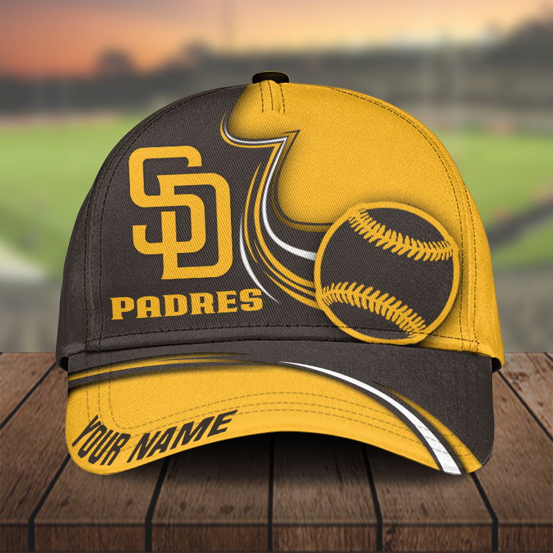 MLB San Diego Padres Personalized Cap Custom Name For Fan