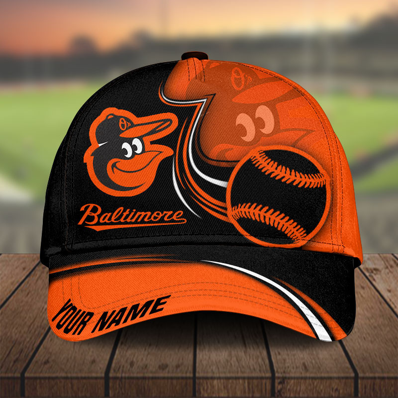 MLB Baltimore Orioles Personalized Cap Custom Name For Fan