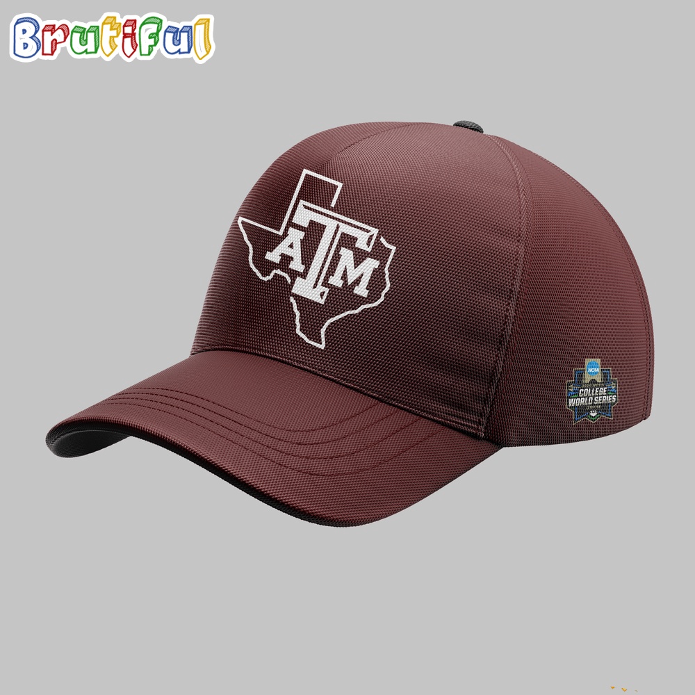 Texas A&M Aggies 2024 NCAA Baseball Mens College World Series Omaha Cap