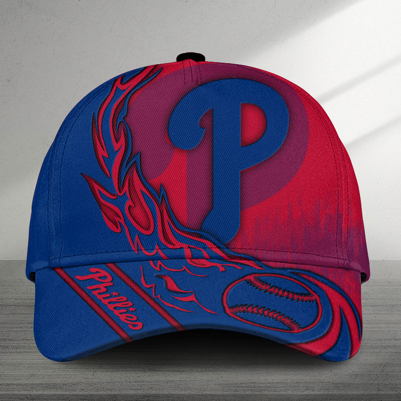 MLB Philadelphia Phillies Personalized Cap Custom Name For Fan