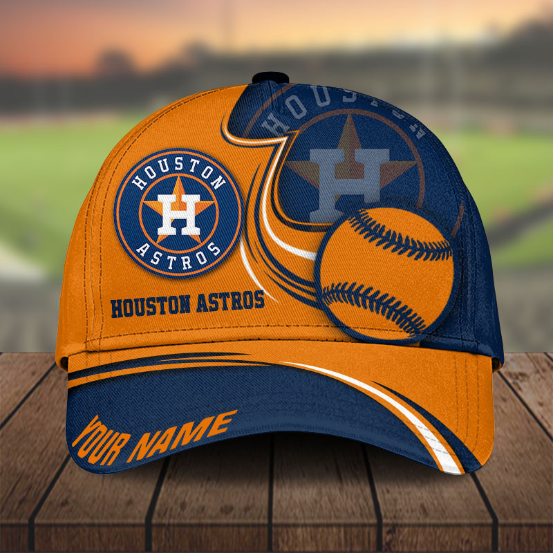 MLB Houston Astros Personalized Cap Custom Name For Fan