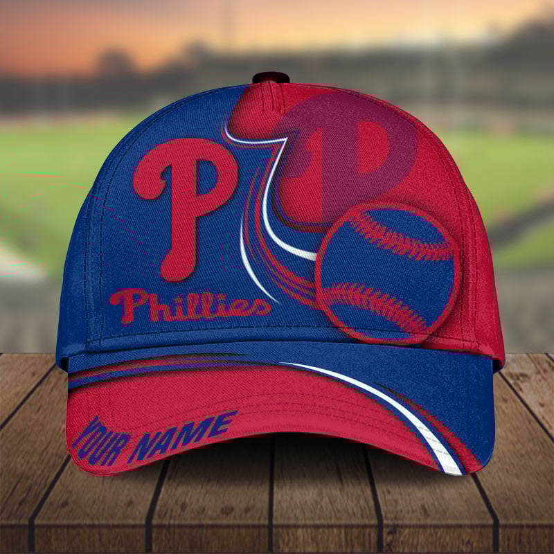 MLB Philadelphia Phillies Personalized Cap Custom Name For Fan