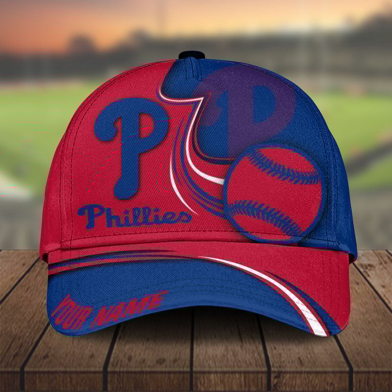 MLB Philadelphia Phillies Personalized Cap Custom Name For Fan