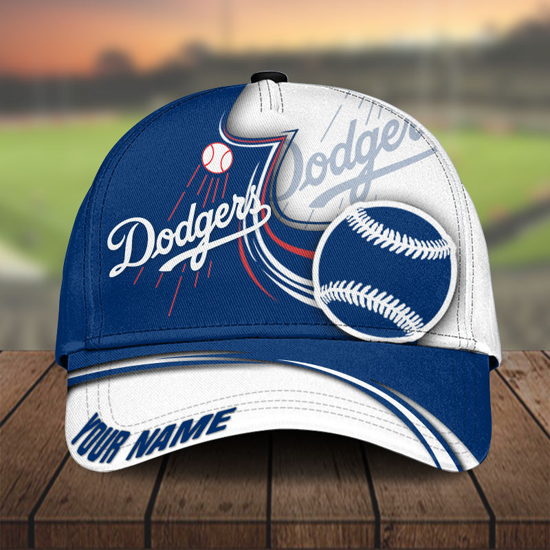 MLB Los Angeles Dodgers Personalized Cap Custom Name For Fan