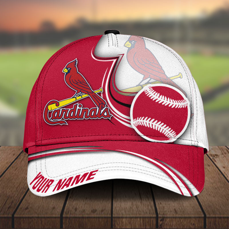 MLB St. Louis Cardinals Personalized Cap Custom Name For Fan