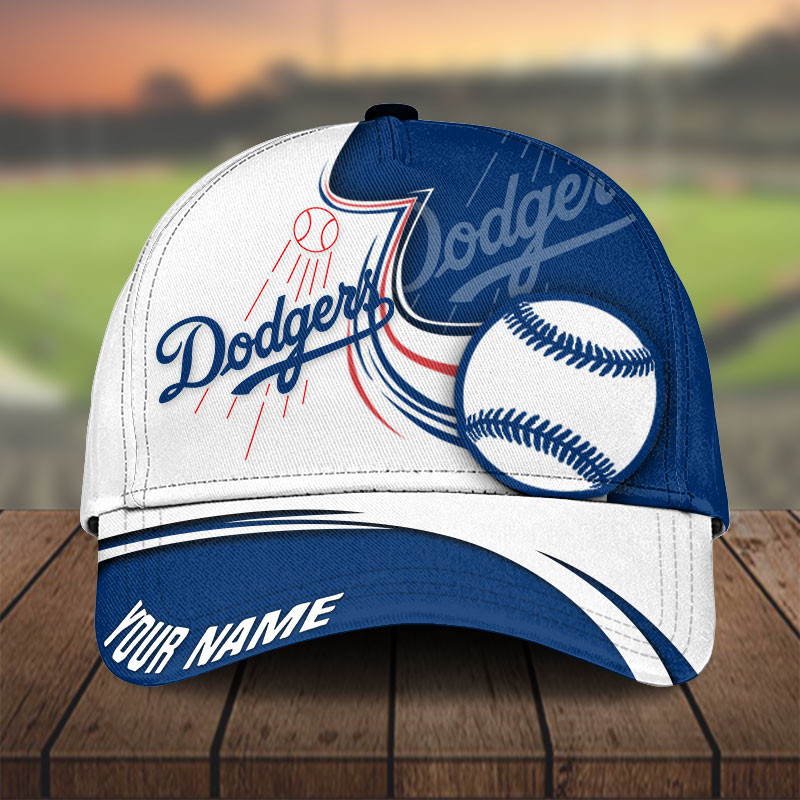 MLB Los Angeles Dodgers Personalized Cap Custom Name For Fan