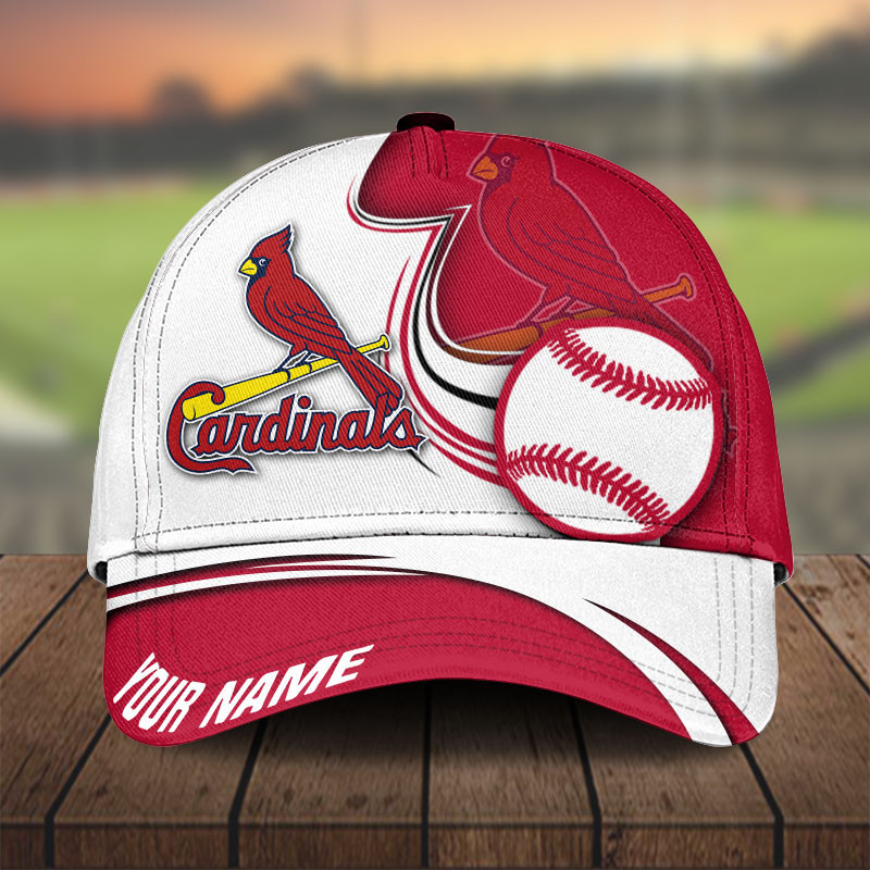 MLB St. Louis Cardinals Personalized Cap Custom Name For Fan