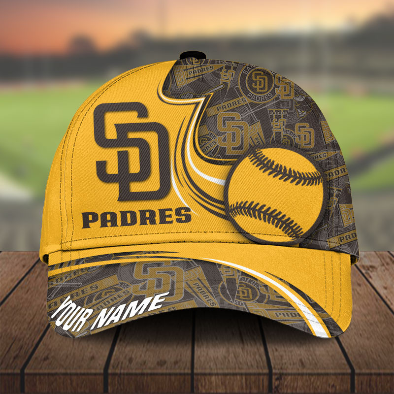 MLB San Diego Padres Personalized Cap Custom Name For Fan