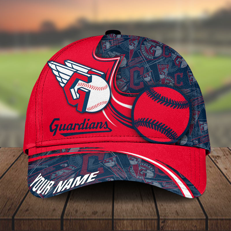 MLB Cleveland Guardians Personalized Cap Custom Name For Fan