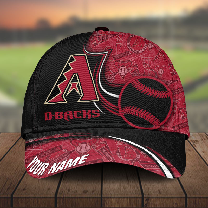 MLB Arizona Diamondbacks Personalized Cap Custom Name For Fan