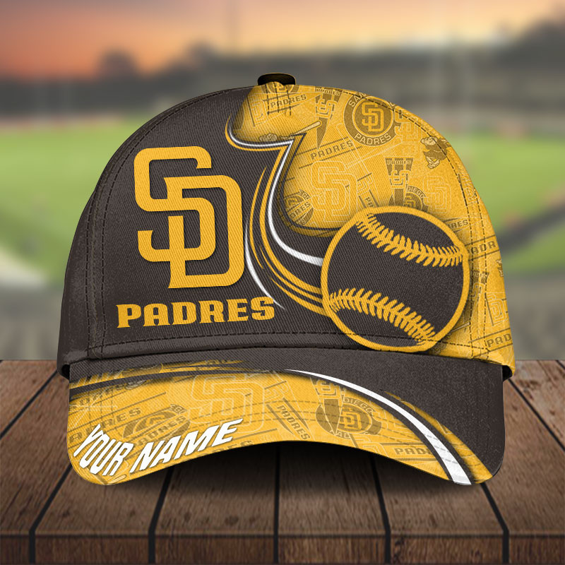 MLB San Diego Padres Personalized Cap Custom Name For Fan