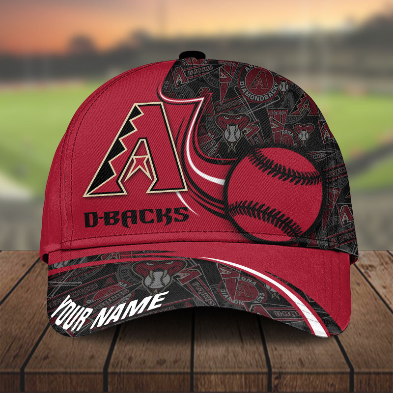MLB Arizona Diamondbacks Personalized Cap Custom Name For Fan