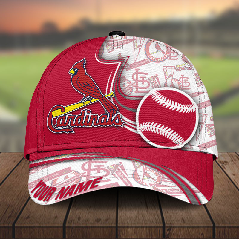 MLB St. Louis Cardinals Personalized Cap Custom Name For Fan