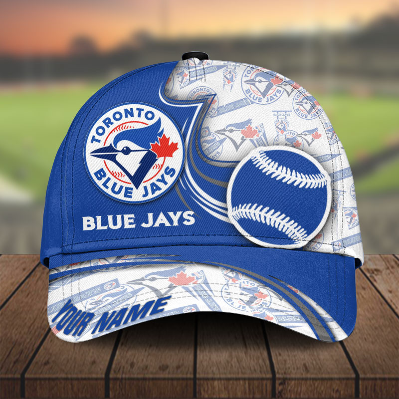 MLB Toronto Blue Jays Personalized Cap Custom Name For Fan